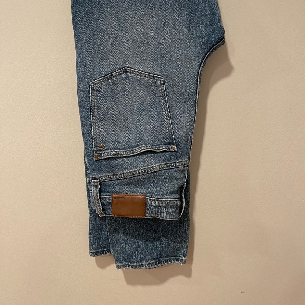 High Rise slim Boyfriend Jeans by Madewell 27! Very cute